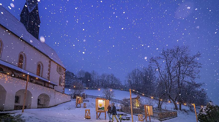 Weihnachten im Bauerngarten